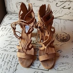Chelsea and Zoe Gladiator heeled sandals